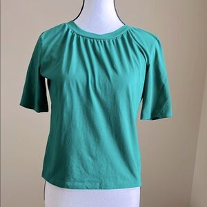 NWOT - MM6 - Open Back Ruched T-shirt - M - Runs Small